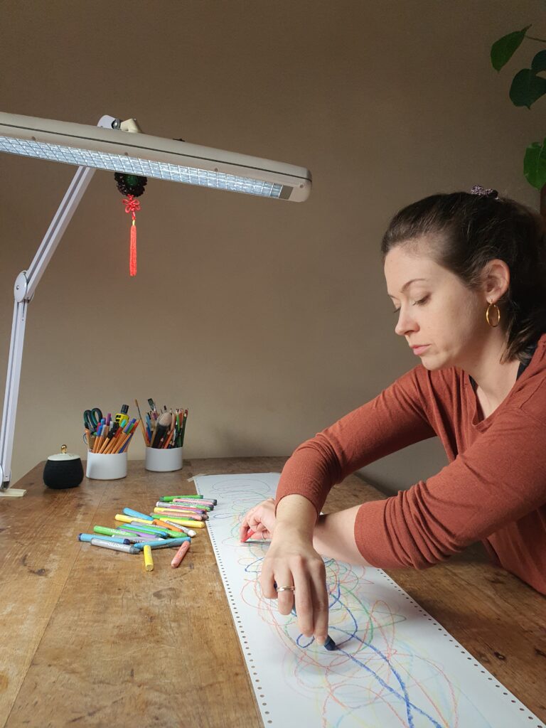 Meine Reise Endorphine Stefanie Gräwe Achtsamkeit Kunst